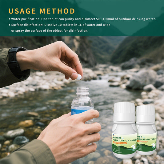 Emergency Water Purification Tablets