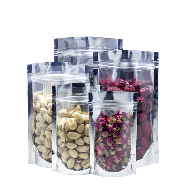 Resealable Mylar Foil Packaging Bags with Zipper Lock