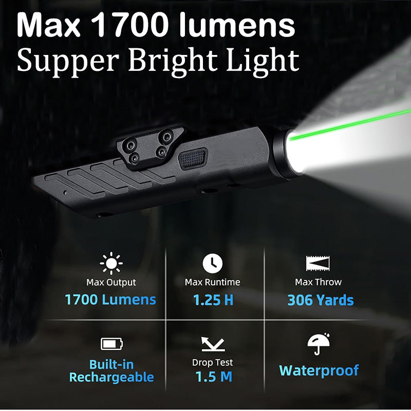 High-Intensity Beam with Laser Precision