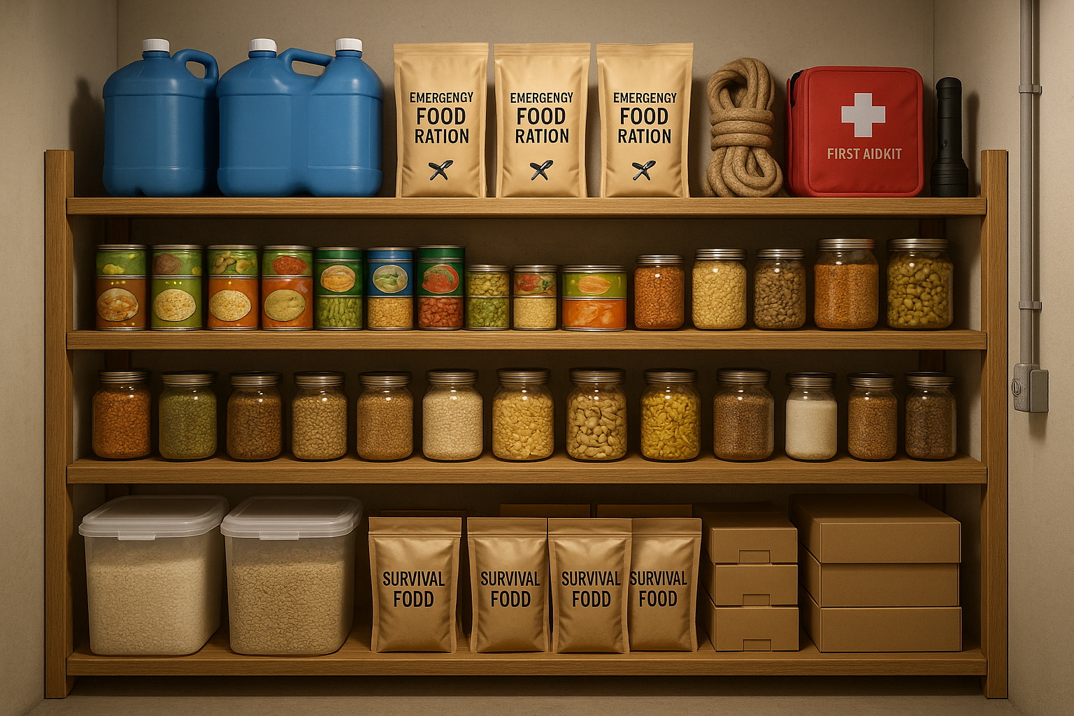 prepper pantry